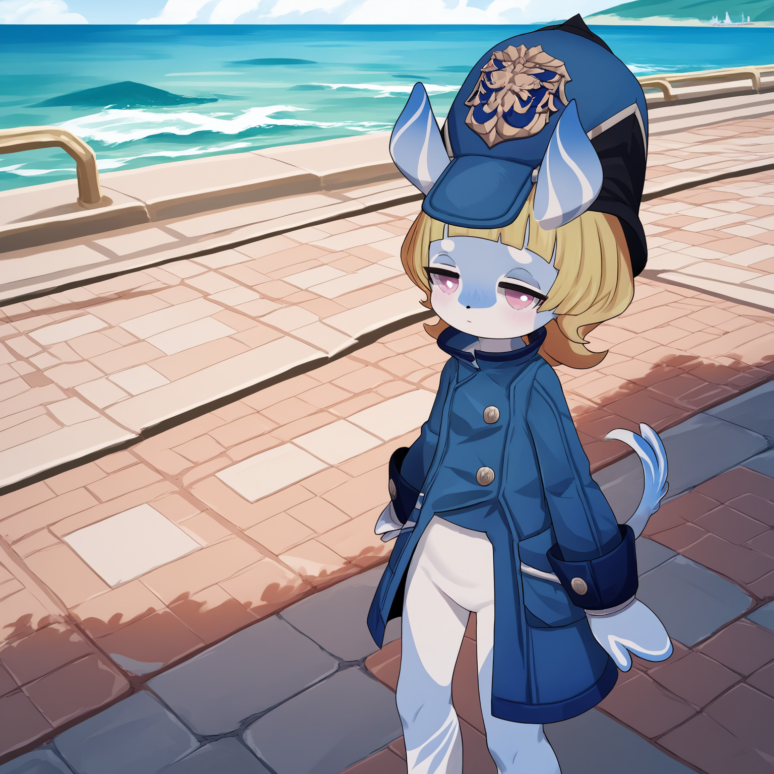 107895-4051469923-score_9, score_8_up, score_7_up, source_anime, BREAK,__melusine, straight ears, thin tail, blue skin, pink eyes, yellow hair, bl.png